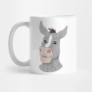 Anthro donkey face Mug